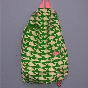 Green Whale backpack